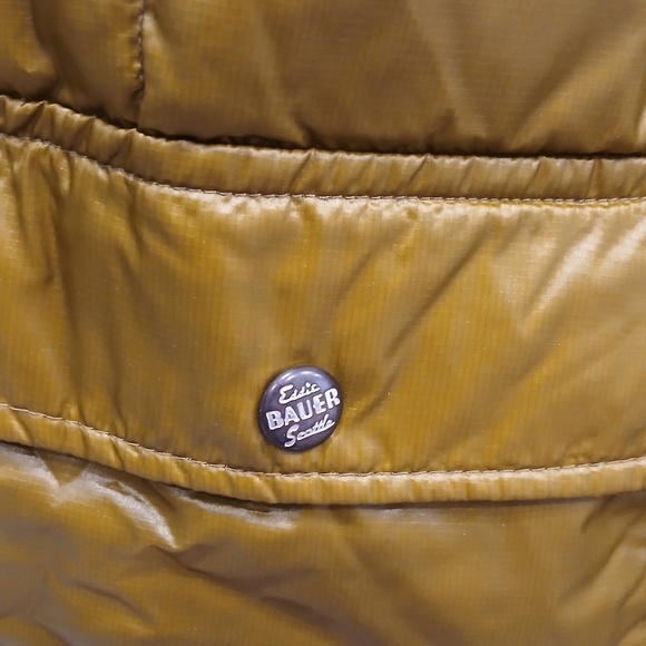 EDDIE BAUER Sz XL Down Filled Puffer Coat - Picture 3 of 8